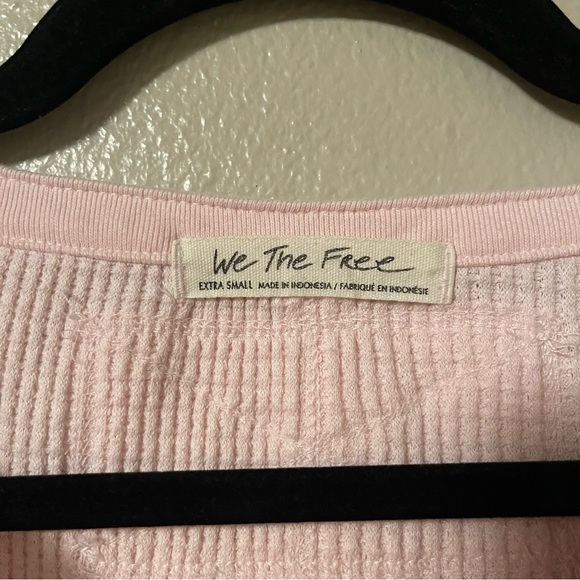 FREE PEOPLE Everest Thermal Top in Bubblegum Pink - Picture 4 of 6